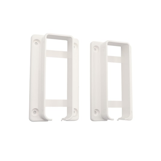 1.75" x 5.5" Fence Bracket Kit (White)