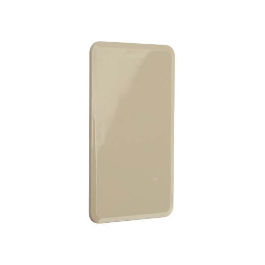 LMT Vinyl Post Hole Cover for 1-3/4" x 3-1/2" Post Holes - Almond - 1579-ALMOND 