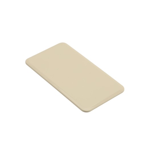 LMT Vinyl Post Hole Cover for 1-3/4" x 3-1/2" Post Holes - Beige - 1579-BEIGE