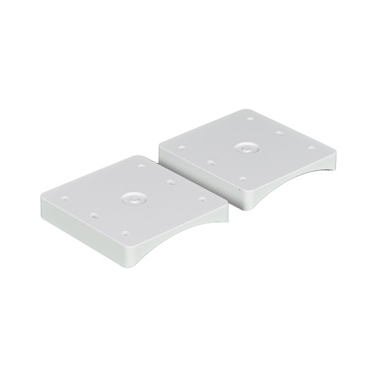 LMT 1936-WHITE 8" Column Rail Adapter (White)