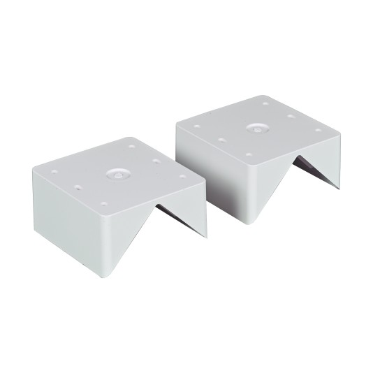 LMT 1937-WHITE 45&deg; Bracket Rail Adapter (White)