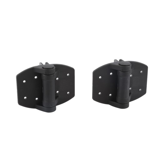 Nylon Spring Loaded Gate Hinges (Black)