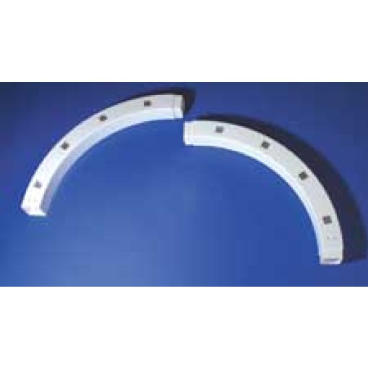 4" Sq 180 Degree Custom Routed Arch - LMT 5101