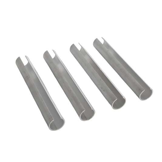 LMT ADA-Compliant Heavy Duty Aluminum 6" Straight inside Joiner for Connecting Handrailing - 6007