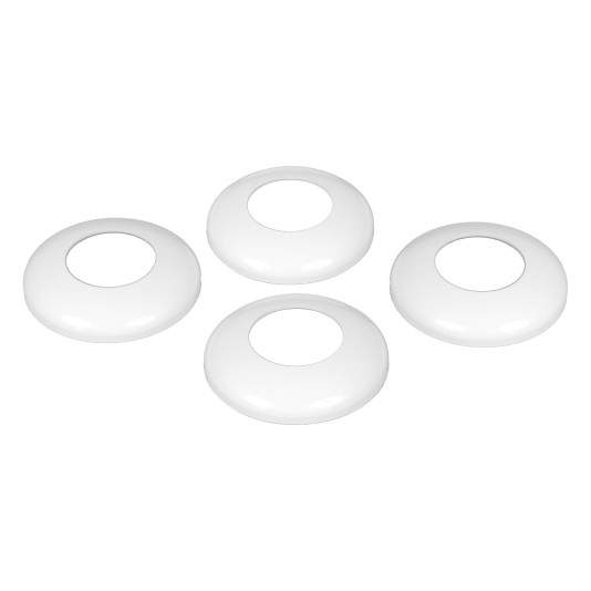 LMT 6011-WHITE ADA Bracket Wall Return Cover Plate (4 Pack) - White