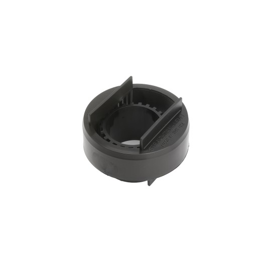 4" Adjustable 2-Piece Post Socket Adjustable Vinyl Fence Donut Post Leveling Collar 1 7/8" Round Posts- APSB4