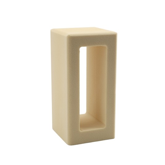 Vinyl Fence Gate Post Insert for Rail Support | 2" x 6.5" x 5"