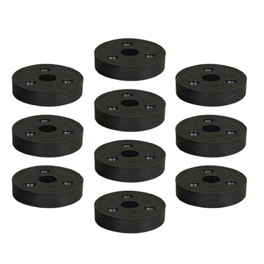 LMT D2W38-SWS-10P DECK2WALL Ledger Spacer For Structural Wood Screws (100 Pack)