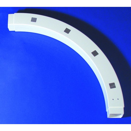 4" Sq 90 Degree Custom Routed Arch - LMT 5100