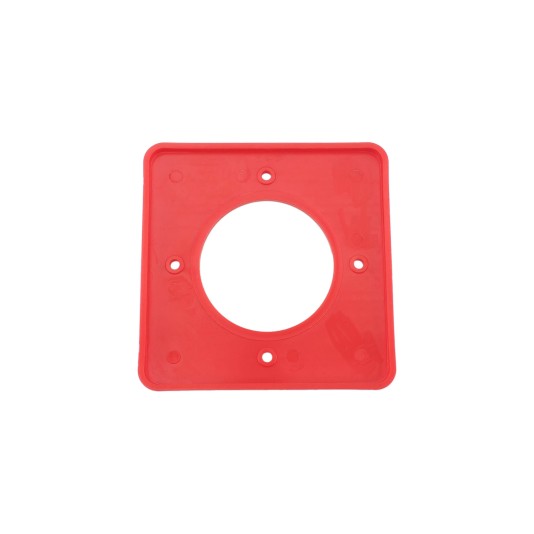 Polypropylene Professional Top Rail Tie For 5" x 5" Vinyl Fence Post - Top Rail Lock (Red)