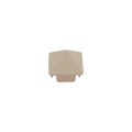 LMT 1 1/2" x 1 1/2" (1.370" x 1.370" ID) Sharp Vinyl Picket Cap for Vinyl Fence Posts (Khaki) - 1074-KHAKI