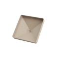LMT 1003KK 4" x 4" Flat Vinyl Post Cap - Khaki