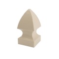LMT 1005NA 4" x 4" Gothic Vinyl Post Cap - Almond