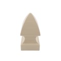LMT 1005NA 4" x 4" Gothic Vinyl Post Cap - Almond