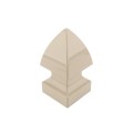 LMT 1005NA 4" x 4" Gothic Vinyl Post Cap - Almond