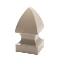 LMT 1005KK 4" x 4" Gothic Vinyl Post Cap - Khaki (PostCaps)