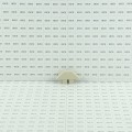 LMT 7/8" x 3" (0.758" x 2.865" ID) Dog Ear Vinyl Picket Cap for Vinyl Fence Posts (Almond) - 1012-CAN