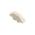 LMT 7/8" x 3" (0.718" x 2.788" ID) Dog Ear Vinyl Picket Cap for Vinyl Fence Posts (Beige) - 1012AKT (PicketCaps)