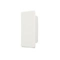 LMT 2" x 3 1/2" (1.710" x 3.215" ID) Internal Vinyl End Cap for Vinyl Fence Posts (White) - 1016-WHITE