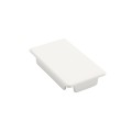 LMT 2" x 3 1/2" (1.710" x 3.215" ID) Internal Vinyl End Cap for Vinyl Fence Posts (White) - 1016-WHITE