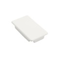 LMT 2" x 3 1/2" (1.710" x 3.215" ID) Internal Vinyl End Cap for Vinyl Fence Posts (White) - 1016-WHITE