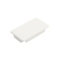 LMT 2" x 3 1/2" (1.710" x 3.215" ID) Internal Vinyl End Cap for Vinyl Fence Posts (White) - 1016-WHITE