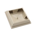 LMT 1039NA 4" x 4" New England Vinyl Post Cap - Almond