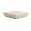 LMT 1039KT 4" x 4" New England Vinyl Post Cap - Beige 