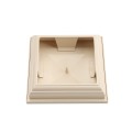 LMT 1039KT 4" x 4" New England Vinyl Post Cap - Beige 