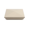 LMT 1040NA 5" x 5" New England Vinyl Post Cap - Almond