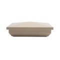 LMT 1040NA 5" x 5" New England Vinyl Post Cap - Almond