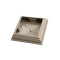 LMT 1040KK 5" x 5" New England Vinyl Post Cap - Khaki