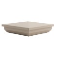 LMT 1040KK 5" x 5" New England Vinyl Post Cap - Khaki