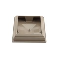 LMT 1040KK 5" x 5" New England Vinyl Post Cap - Khaki