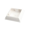 LMT 1040W 5" x 5" New England Vinyl Post Cap - White (PostCaps)