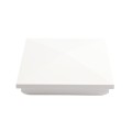 LMT 1040W 5" x 5" New England Vinyl Post Cap - White (PostCaps)