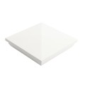 LMT 1040W 5" x 5" New England Vinyl Post Cap - White (PostCaps)