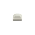 LMT 1 1/2" x 1 1/2" Beveled Vinyl Picket Cap for Vinyl Fence Posts (White) - 1048-WHITE