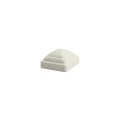 LMT 1 1/2" x 1 1/2" Beveled Vinyl Picket Cap for Vinyl Fence Posts (White) - 1048-WHITE