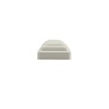 LMT 1 1/2" x 1 1/2" Beveled Vinyl Picket Cap for Vinyl Fence Posts (White) - 1048-WHITE