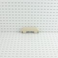 LMT 7/8" x 6" (0.766" x 5.860" ID) Dog Ear Vinyl Picket Cap for Vinyl Fence Posts (Almond) - 1049A-ALMOND