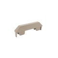 LMT 7/8" x 6" (0.766" x 5.860" ID) Dog Ear Vinyl Picket Cap for Vinyl Fence Posts (Khaki) - 1049A-KHAKI 