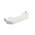 LMT 7/8" x 6" (0.766" x 5.860" ID) Self-Locking Dog Ear Vinyl Picket Cap for Vinyl Fence Posts (White)