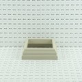 LMT 5" Sq. ( 0.125" Radius) One-Piece New England Vinyl Post Skirt for Vinyl Fence Posts (Almond) - 1070A-ALMOND