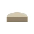 LMT 1071KT 4" x 4" Horse Vinyl Post Cap (Long Lip) - Beige