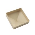 LMT 1071KT 4" x 4" Horse Vinyl Post Cap (Long Lip) - Beige