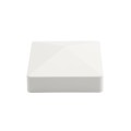 LMT 1071W 4" x 4" Horse Vinyl Post Cap (Long Lip) - White