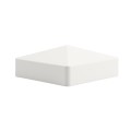 LMT 1071W 4" x 4" Horse Vinyl Post Cap (Long Lip) - White