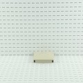 LMT 1079NA 5" x 5" Internal Pyramid Vinyl Post Cap (4.700" Inside Dimension) - Almond