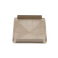 LMT 1079KK 5" x 5" Internal Pyramid Vinyl Post Cap (4.700" Inside Dimension) - Khaki 